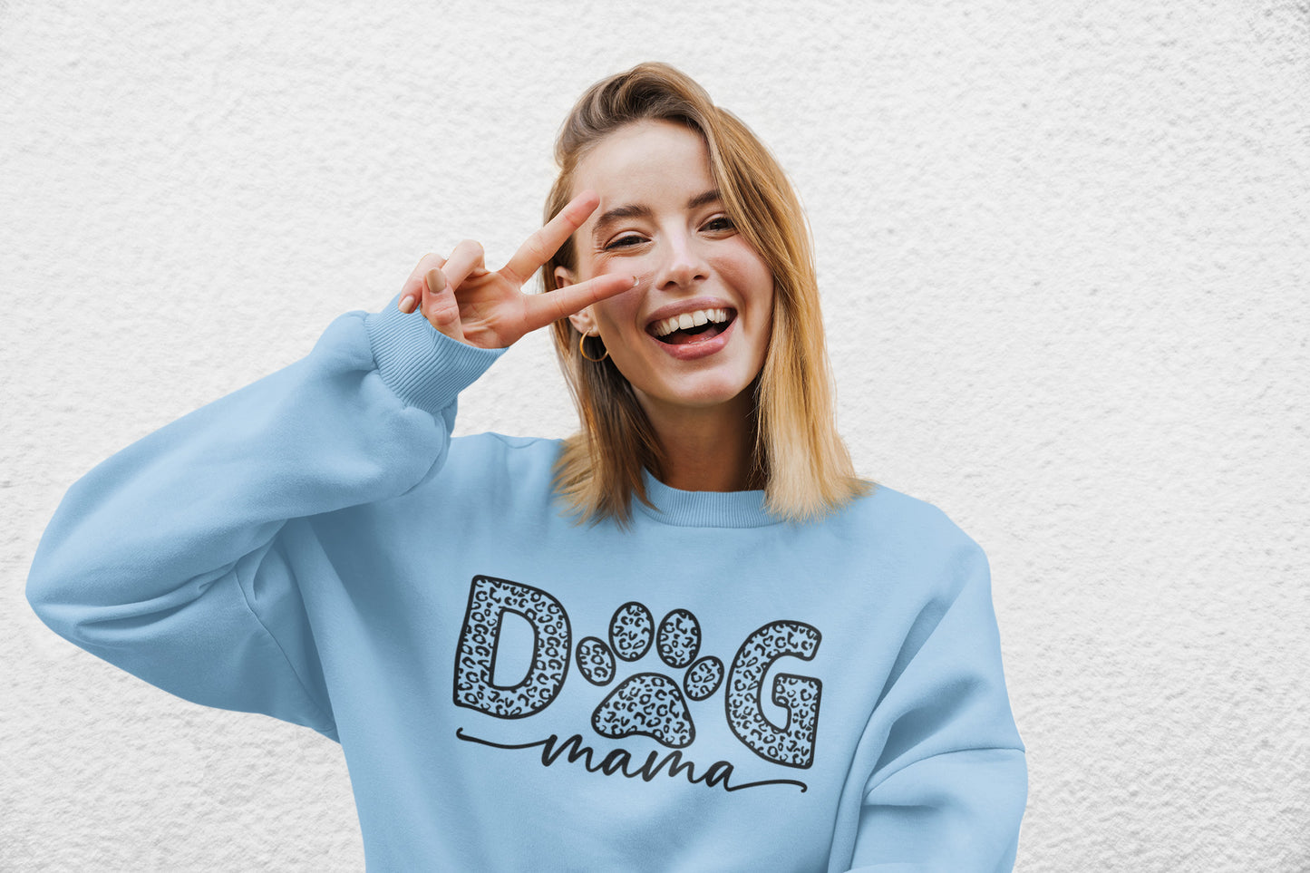 Sweater Trui – DOG mama -panterprint design