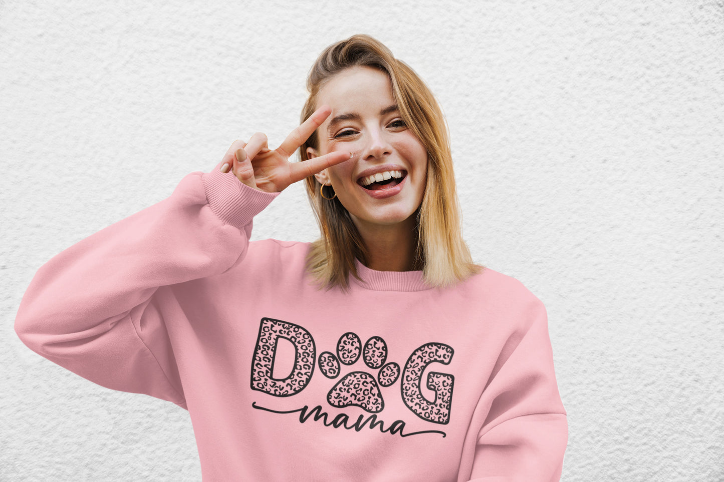Sweater Trui – DOG mama -panterprint design