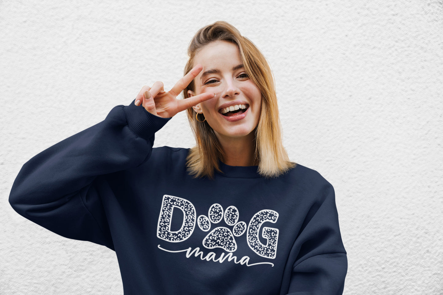Sweater Trui – DOG mama -panterprint design