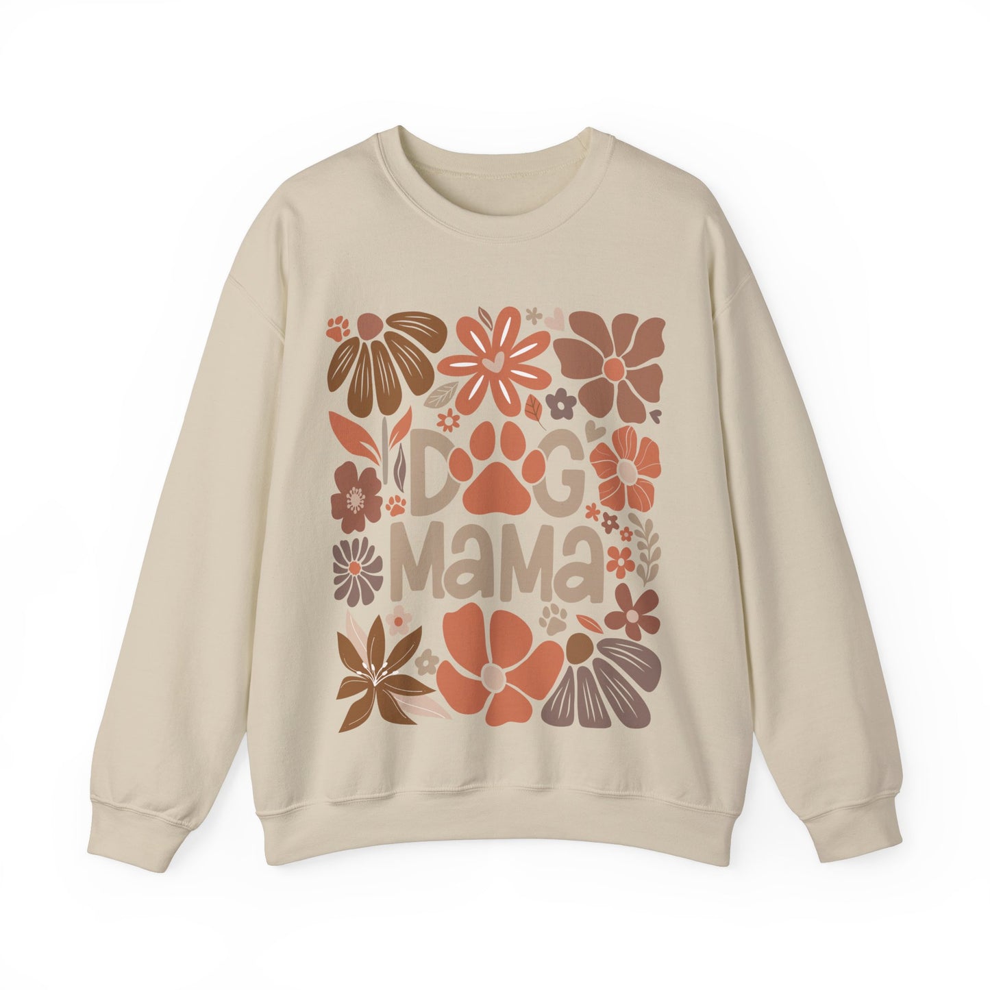 Sweater trui - Dog Mama Floral design