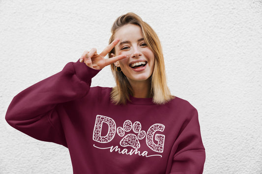 Sweater Trui – DOG mama -panterprint design