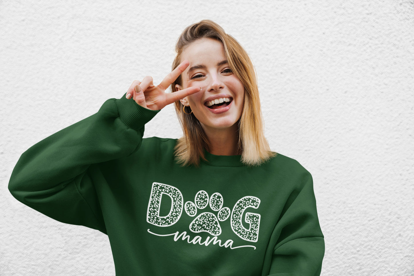 Sweater Trui – DOG mama -panterprint design