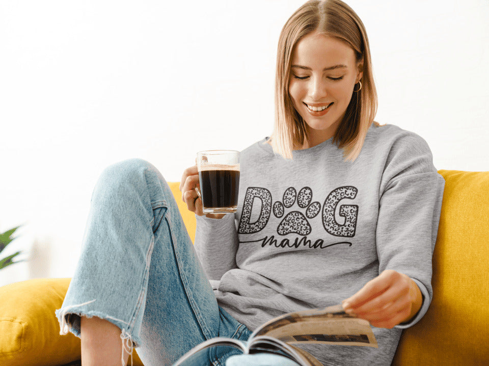 Sweater Trui – DOG mama -panterprint design