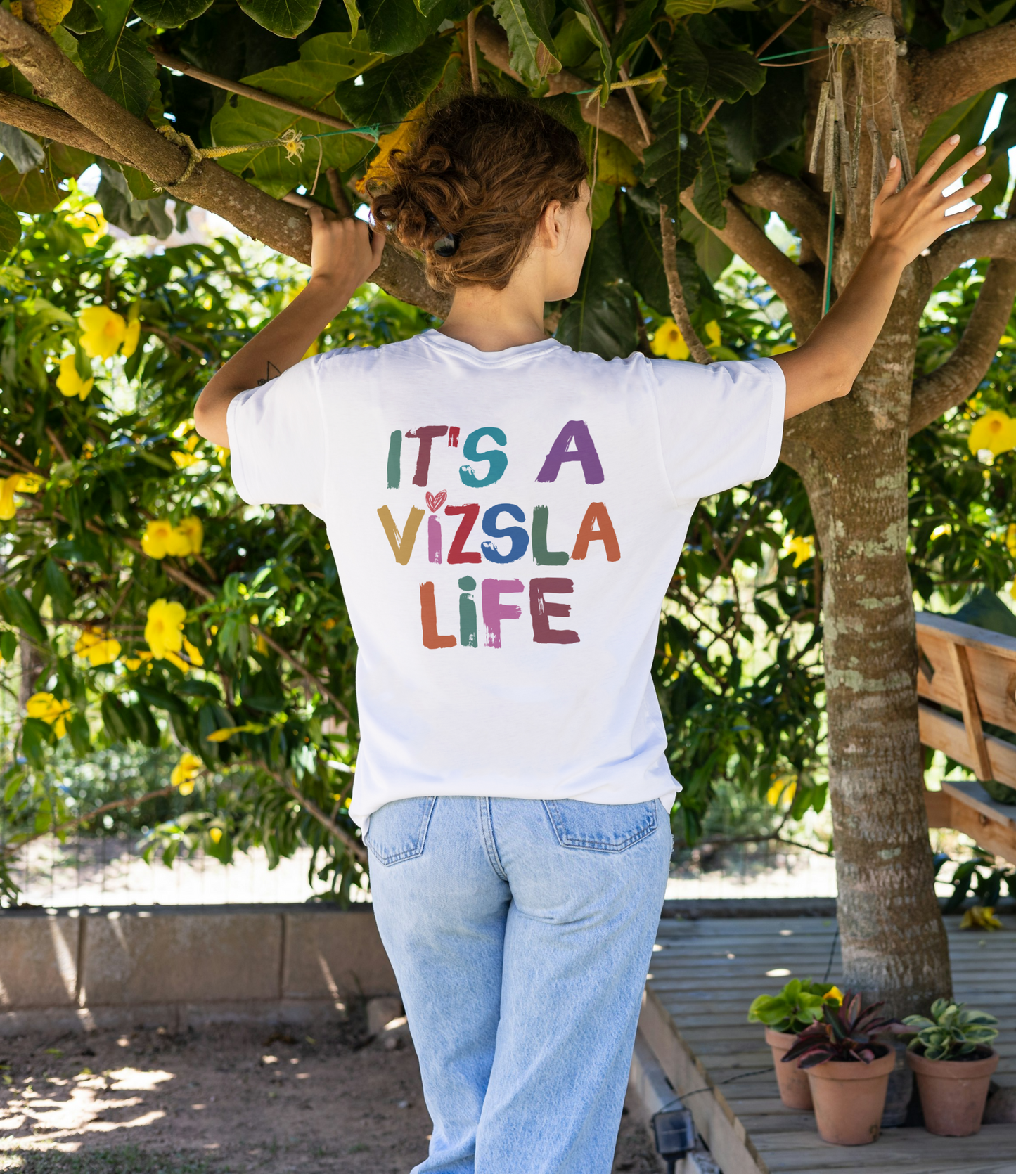 Vizsla t-shirt - It's a Vizsla Life